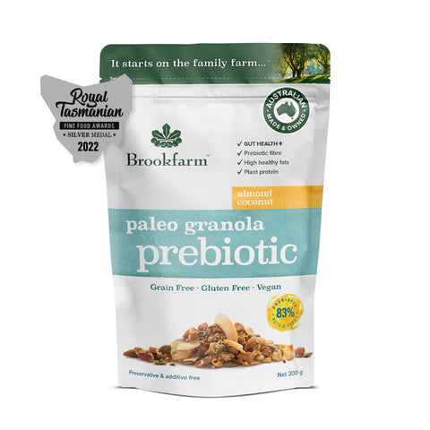 Brookfarm Prebiotic Paleo Granola Almond Coconut (300g)