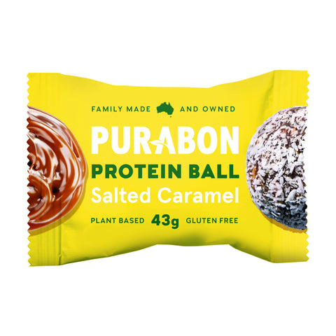 Purabon Salted Caramel Protein Ball 43g