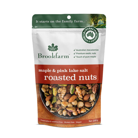 Maple & Pink Lake Salt Roasted Nut Mix (75g)