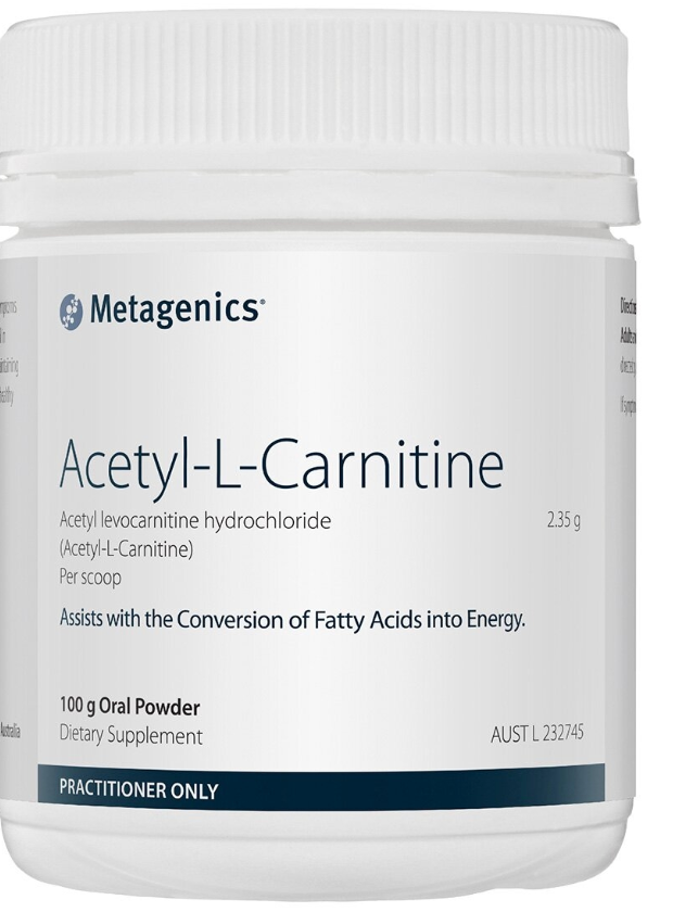 Metagenics Acetyl-L Carnitine (100g) – NIIM Dispensary