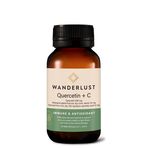 Wanderlust Quercetin + C (30 Caps)