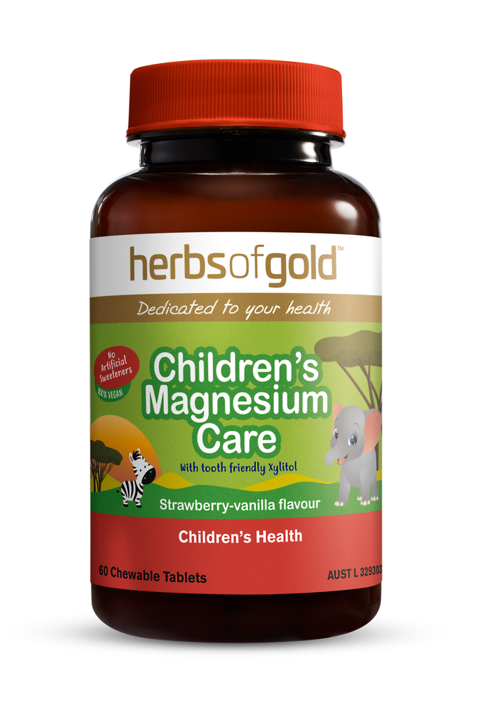 Herbs of Gold Children's Magnesium Care (60 Chewable Tabs)