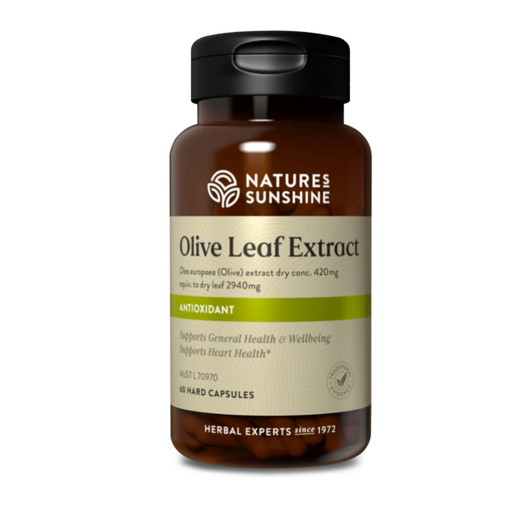 Nature's Sunshine Olive Leaf Extract (60 Caps)
