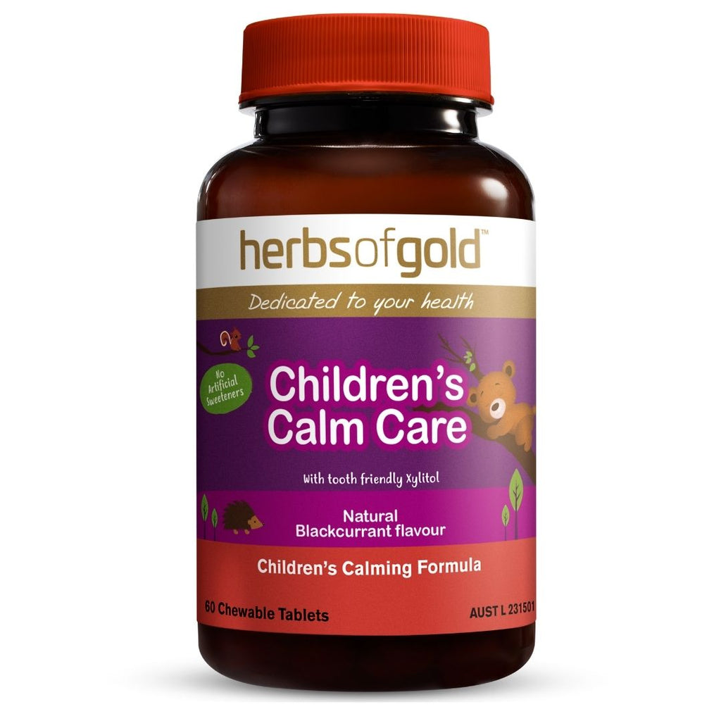 Herbs of Gold Children's Calm Care (60 Tabs)
