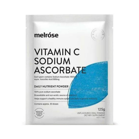 Melrose Vitamin C Sodium Ascorbate (125g)