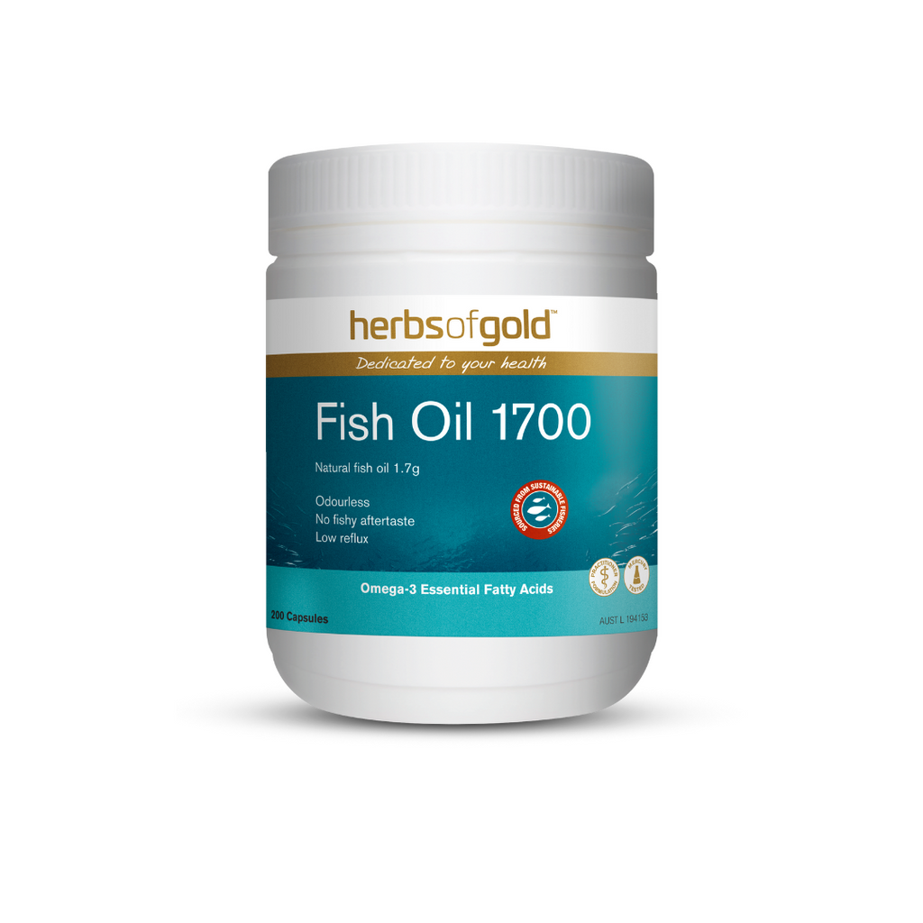 Herbs of Gold Fish Oil 1700 (200 Caps)