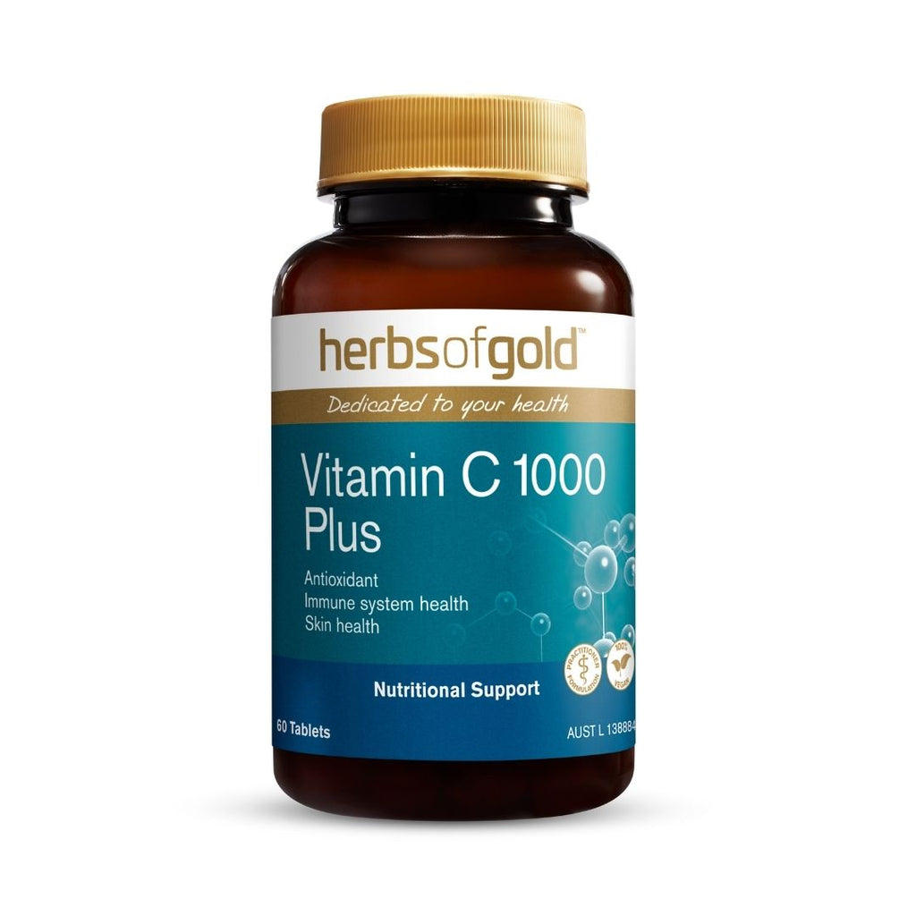 Herbs of Gold Vitamin C 1000 Plus (120 Tabs)