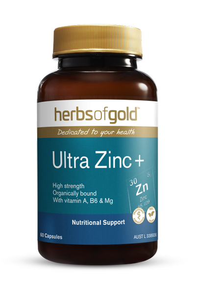 Herbs of Gold Ultra Zinc (60 Tabs)